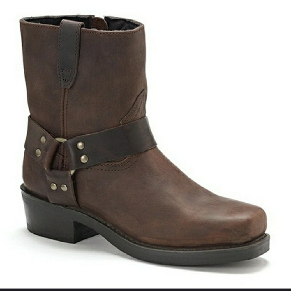 COPY - Mens cowboy western boots fashion flat hee…